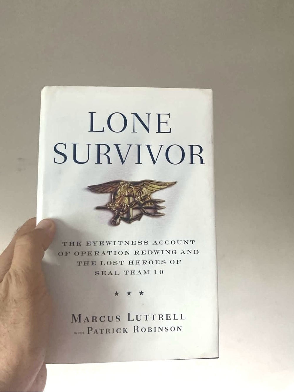 Hardcover Lone Survivor